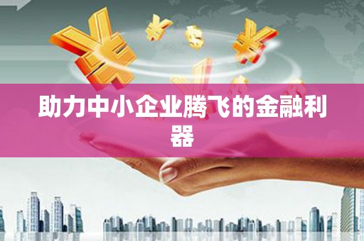 玛曲助力中小企业腾飞的金融利器